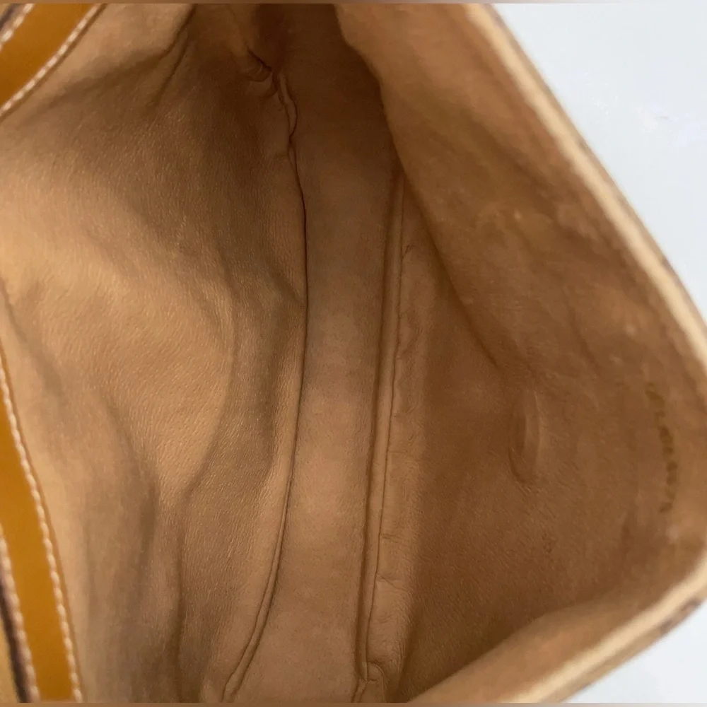 Auth Gucci Micro GG PVC Leather Beige / Brown Shoulder Bag - Picture 9 of 16